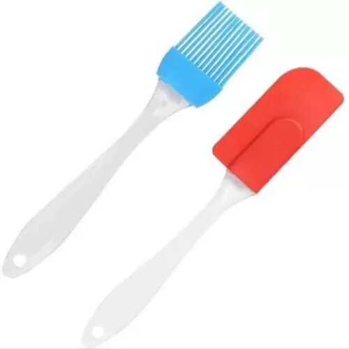 Oil Brush and Spatula